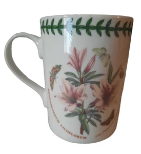 Portmeirion Botanic Garden Hydrangea Macrophylla w/ Butterflies Coffee Mug - Picture 1 of 4