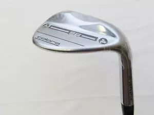 New Cobra King SnakeBite SB Chrome 58*V Lob Wedge KBS Stiff Flex Steel - Picture 1 of 6