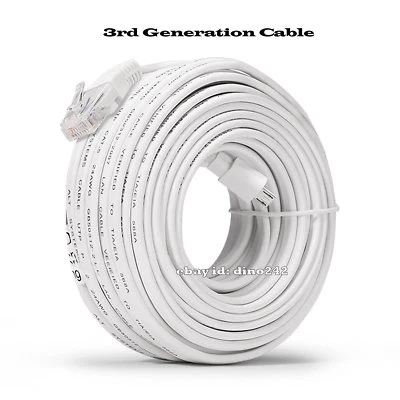 Zmodo Funlux 3rd Generation sPoE NVR MicroUSB Camera Cable W-USB025-M 80' OEM - Image 1 of 3