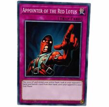 YUGIOH Appointer Of The Red Lotus SDFC-EN035 Common Card 1st Edition NM-MINT