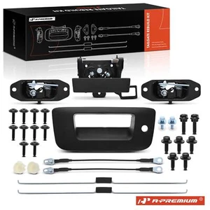 A-Premium Tailgate Hardware Rebuild Kit w/Rod & Cable for Chevy Silverado 1500 - Picture 1 of 11