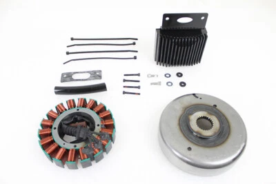 Kit de alternador trifásico FLT 56 amperios para Harley Davidson Foto 1 de 4