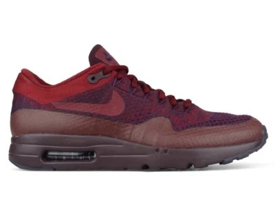 Zapatos Nike Air Max 1 Ultra Flyknit para hombre talla 15 856958 566 rojo borgoña Foto 1 de 4