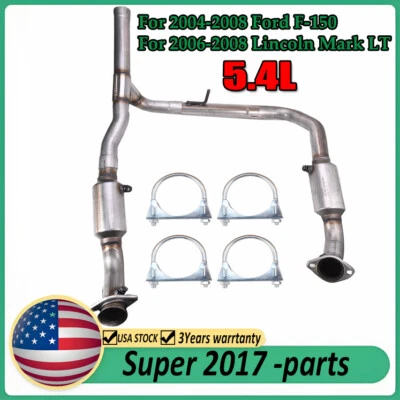 Catalytic Converter For 2004-2008 Ford F-150 2006-2008 Lincoln Mark LT 5.4L New - Image 1 of 4