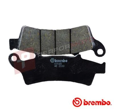 Brembo Carbon Ceramic Front Road Brake Pads fits Aprilia 250 Scarabeo 2004-2006 - Image 1 of 2