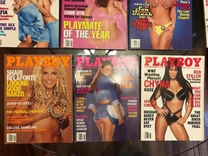 2000 Playboy Magazine Lot Of 11~ Collectors Edition...All Include Centerfolds - Picture 1 of 11