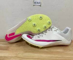 Nike Zoom Rival Sprint Rosa/Blanco Puntas de Atletismo Talla Para Hombre 8 DC8753-101 - Imagen 1 de 9