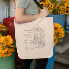 Sarcastic Winnie the Pooh and Piglet Tote Bag - SKETCH Novelty Cute Funny Rude