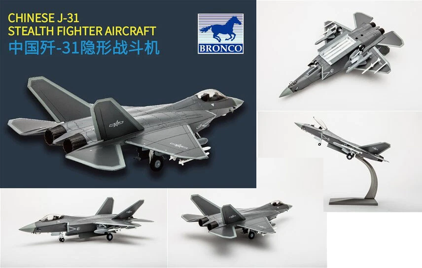 Bronco 1/72 Chinese J-31 Stealth Fighter Aircraft - Image 1 of 1