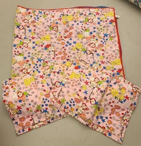 Edredón completo/queen Land of Nod "Fresh Floral Multi" y 2 fundas - Imagen 1 de 6