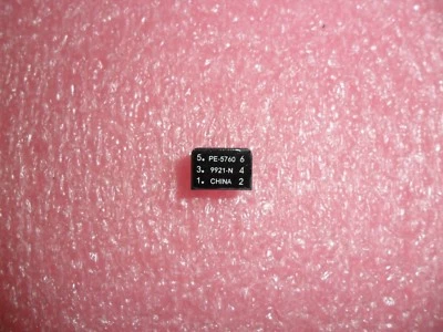 TRANSFORMADOR PE-5760 1:1:1 500VRMS 3.9OHM 6=PIN AGUJERO CANAL PULSO (LOTE DE 1) Foto 1 de 4