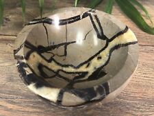 6” Septarian Crystal Bowl Gemstone Dish Serving Dish Display Ritual Bowl Reiki.