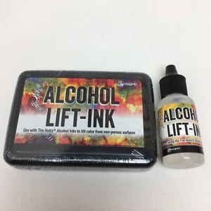 Ranger Tim Holtz Alcohol Lift-Ink Stamp Pad  & Lift-Ink Re-inker, 2 Item Bundle - Picture 1 of 5