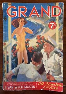 The Grand Magazine - August 1939 - Very Good Condition