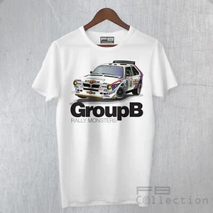 T-Shirt Maglietta Inspired Lancia 037 Rally Storia Legend Group B Monsters Cars - Imagen 1 de 4