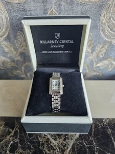Killarney Crystal Ladies Watch Made With Swarovski Crystals Boxed - Foto 1 di 6