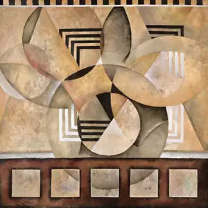 Osmosis by Marlene Healey Art Print Abstract Poster 38x38 - Bild 1 von 1