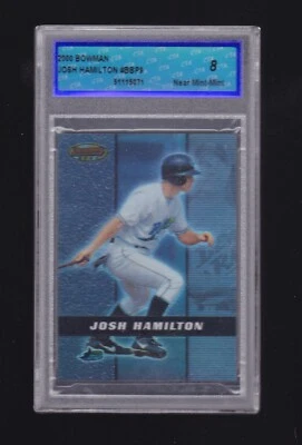 2000 Bowmans Best Previews Josh Hamilton #BBP9 CTA 8 почти как новая - Изображение 1 из 2