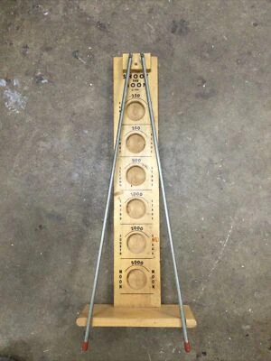 Vintage 1959 Drueke Shoot the Moon Skill Game - NO BALL - Image 1 of 4