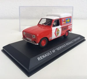 Renault 4F "Service Renault Espagne" 1/43 IXO Boite Vitrine - Imagen 1 de 5