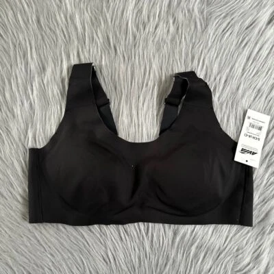 Avia Wireless Sports Bra Women's Size Small (A-C) Black Wirefree Back Closure - Image 1 of 4