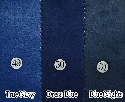 HEAVY 17oz POLYESTER FAUX SUEDE SUEDETTE DUAL SKIN FABRIC UPHOLSTERY CRAFT 58"W - Image 1 of 4