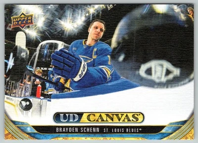 BRAYDEN SCHENN 2024-25 UPPER DECK UD CANVAS 24-25 #C89 NRMINT+       71927 - Image 1 of 2