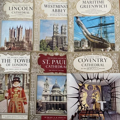 6 x Vintage Pitkin Pride of Britain Pictorial Books - Image 1 of 4