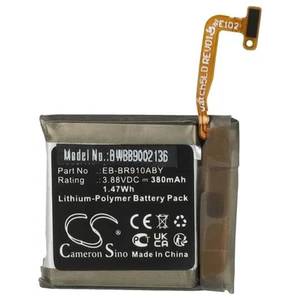 Batterie pour Samsung SM-R905, Watch 5 (40mm), SM-R900 380mAh 3,88V - Zdjęcie 1 z 9
