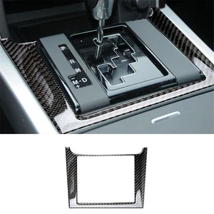 Carbon Fiber Interior Gear Shift Frame Cover Trim For Mazda CX-9 2010-2015 - Picture 1 of 12