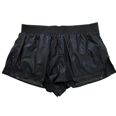 Pantalones Cortos para Correr Free People Movement Negros Cintura Elástica Talla L Pull On Gimnasio Yoga Foto 1 de 4