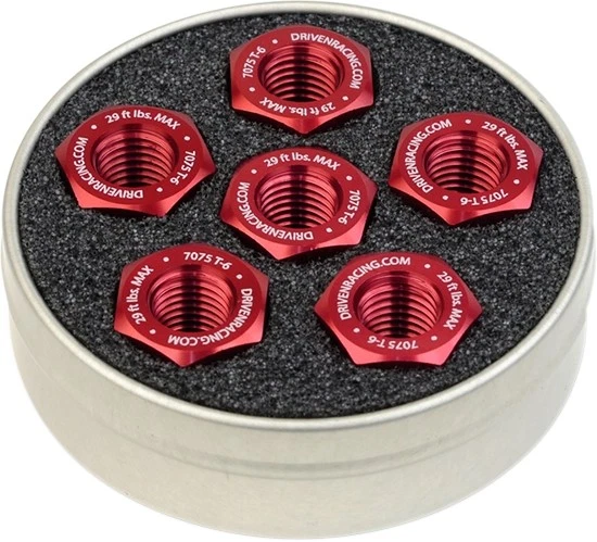 Driven Sprocket Nuts 10X1.0 Red DSN6RD - Image 1 of 1