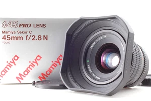 [EXCELENTE CAJA COMO NUEVA] Lente Mamiya Sekor C 45 mm F2,8 N para M645 1000S Super Pro TL JAPÓN - Imagen 1 de 15