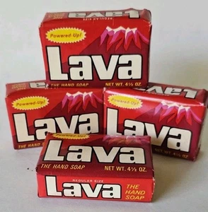 Lava Heavy-Duty Hand Cleaner Bar Soap, 4.5 oz  lot of 4 - Picture 1 of 7