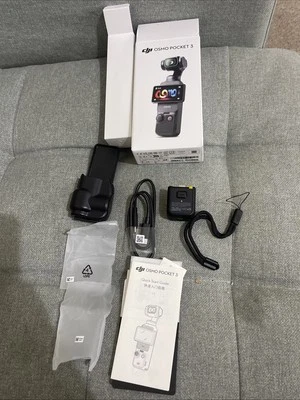 DJI Osmo Pocket 3 Standard Combo 4K 120fps Video , NO CAMERA ACCESSORIES ONLY - Image 1 of 4