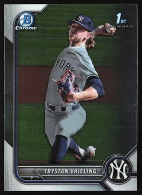 2022 Bowman Draft Chrome Trystan Vrieling #BDC-43 GS1 - Image 1 of 2