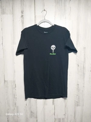 Camiseta Fore Ever Para Hombre Mediana Negra Golf Grunge Manga Corta Usada Foto 1 de 4