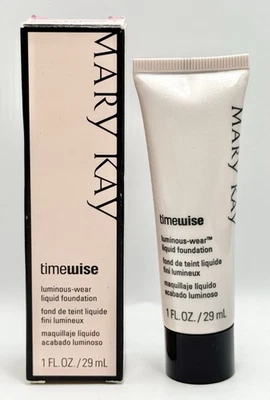 Mary Kay Timewise Luminous-Wear Liquid Foundation Bronze 8 038721 Normal to Dry - Image 1 of 3
