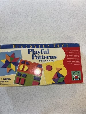 Discovery Toys Playful Patterns 2930 Foam Puzzle Educational Kids 1996 - Image 1 of 4
