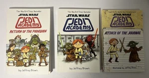 Star Wars Jedi Academy Books 1&2 plus Journal by Jeffrey Brown New Lot Of 3 - Bild 1 von 3