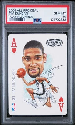 2004 All Pro Deal Tim Duncan HOF PSA 10 💎  Pop 6 - Image 1 of 2