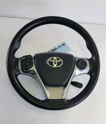 Toyota Camry 2012-2014 volante de cuero de 3 radios OEM 12 13 14 Foto 1 de 4