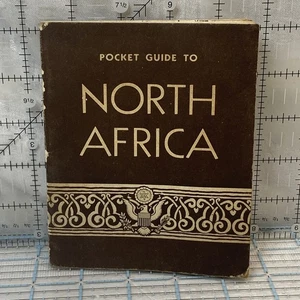 ORIG POCKET GUIDE TO NORTH AFRICA - NAVY DEPARTMENT - 1942 - Bild 1 von 11