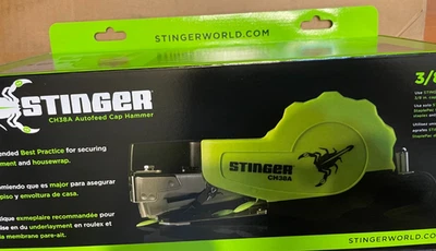 Grapadora de martillos Stinger CH38A 0136401 tapa de alimentación automática nueva en caja Foto 1 de 4