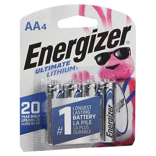Ultimate Lithium Batteries AA 4 Each  by Energizer - Image 1 of 1