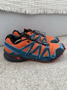 Salomon Speedcross 3. UK10 Trailrunningschuhe orange und blau - Bild 1 von 7