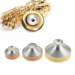 Saxophone Mute for Alto Tenor Soprano Aluminum Sound Dampener Narrow the Sound - Picture 1 of 21