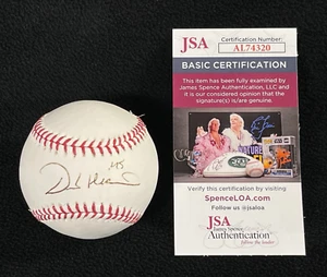 Derek Holland Signed Texas Rangers OML Baseball JSA COA - Picture 1 of 7