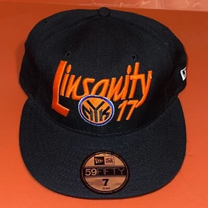 Jeremy Lin Linsanity Hat Fitted size 7 New Era 59 Fifty New York Knicks - Picture 1 of 5
