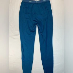 REI Co-op Base Layer Kids Large 14/16 Thermal Leggings Aqua - Picture 1 of 6